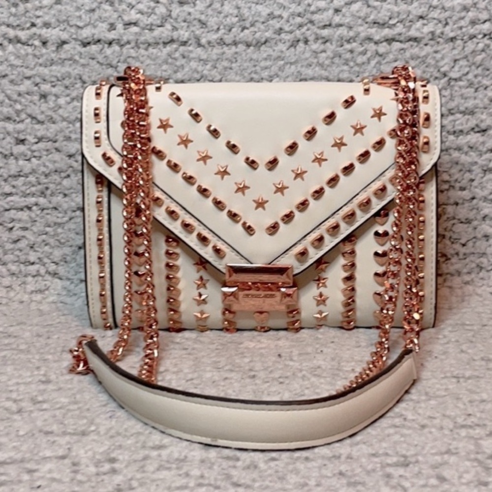 Michael Kors x Yang Mi Limited Edition Whitney Studded Shoulder Crossbody Bag